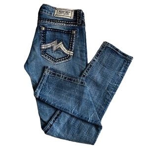 Miss Me Signature Skinny Distressed Denim Jeans Size 29